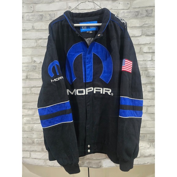 Jh Design Other - Dodge Mopar 3XL Embroidered Cotton Jacket black JH Design Heavy Crisp Clean